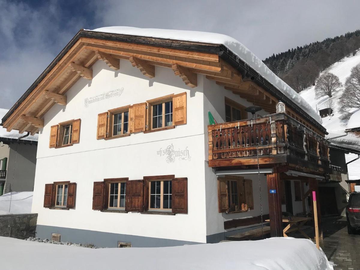 Ferienwohnung Uf Z'Enisch Klosters Zewnętrze zdjęcie