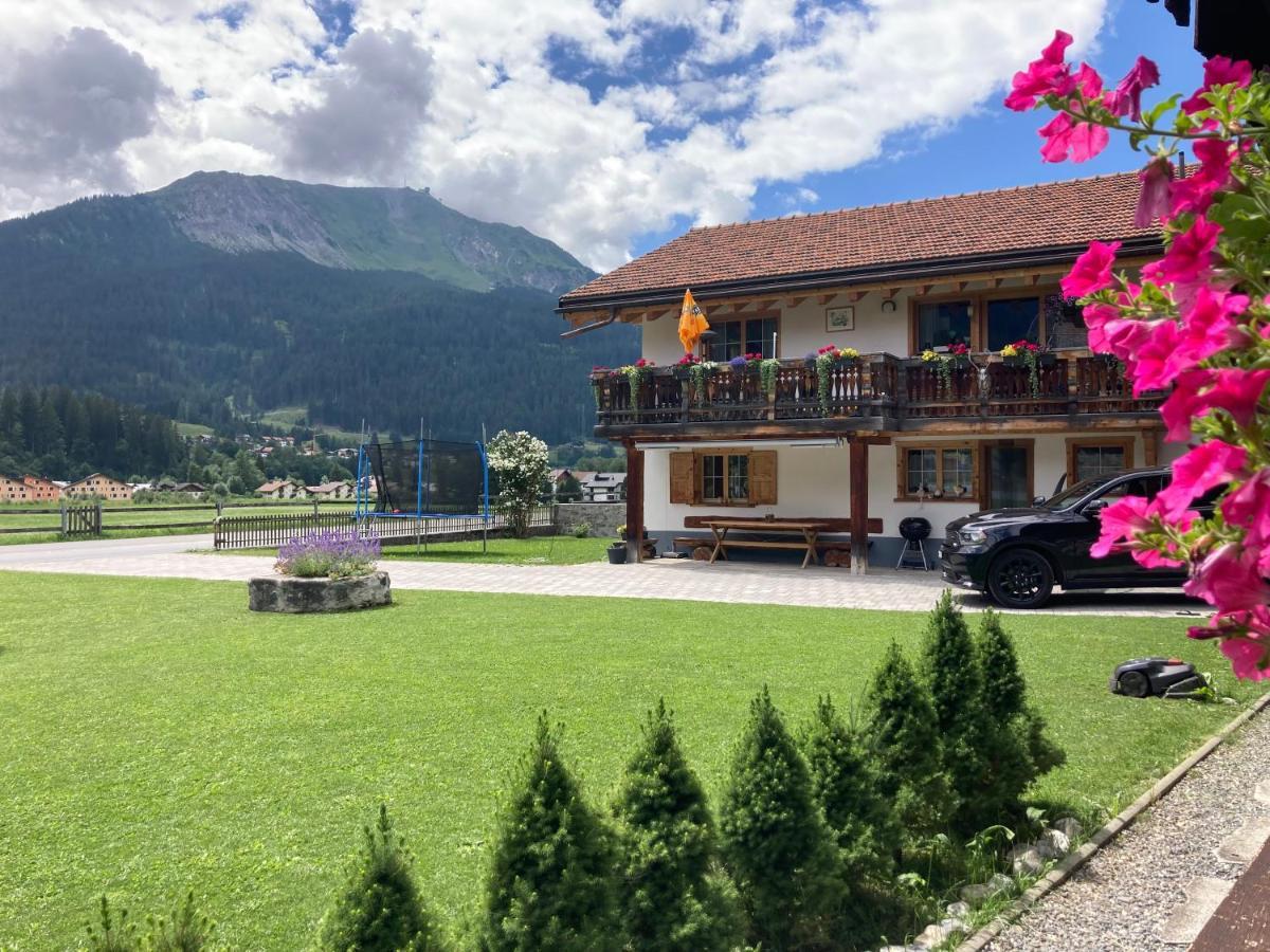 Ferienwohnung Uf Z'Enisch Klosters Zewnętrze zdjęcie